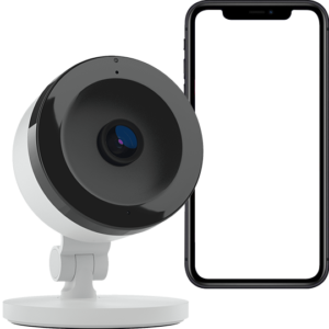 Camera Inteligente Wifi e Frame de um Iphone